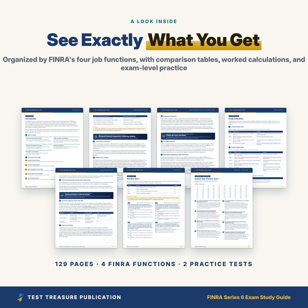 FINRA Series 6 Exam Study Guide 2026–2027 | Investment Company & Variable Contracts Review + 200 Practice Questions | PDF