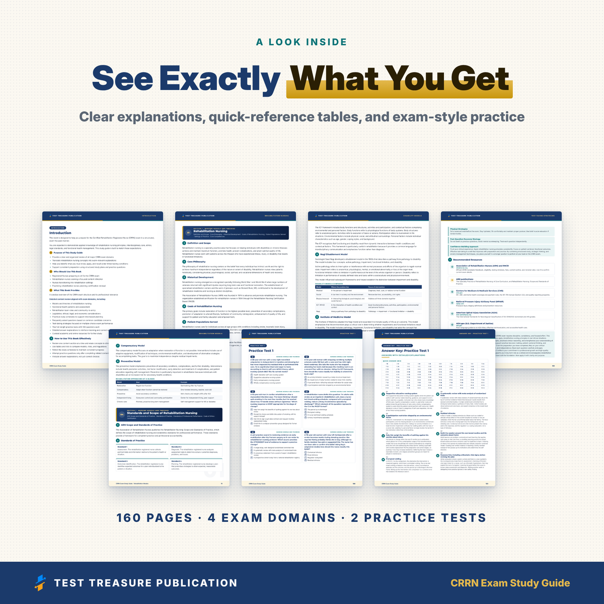 CRRN Exam Study Guide 2026–2027 | Certified Rehabilitation Registered Nurse Prep | Rehab Nursing | 200 Practice Questions | PDF
