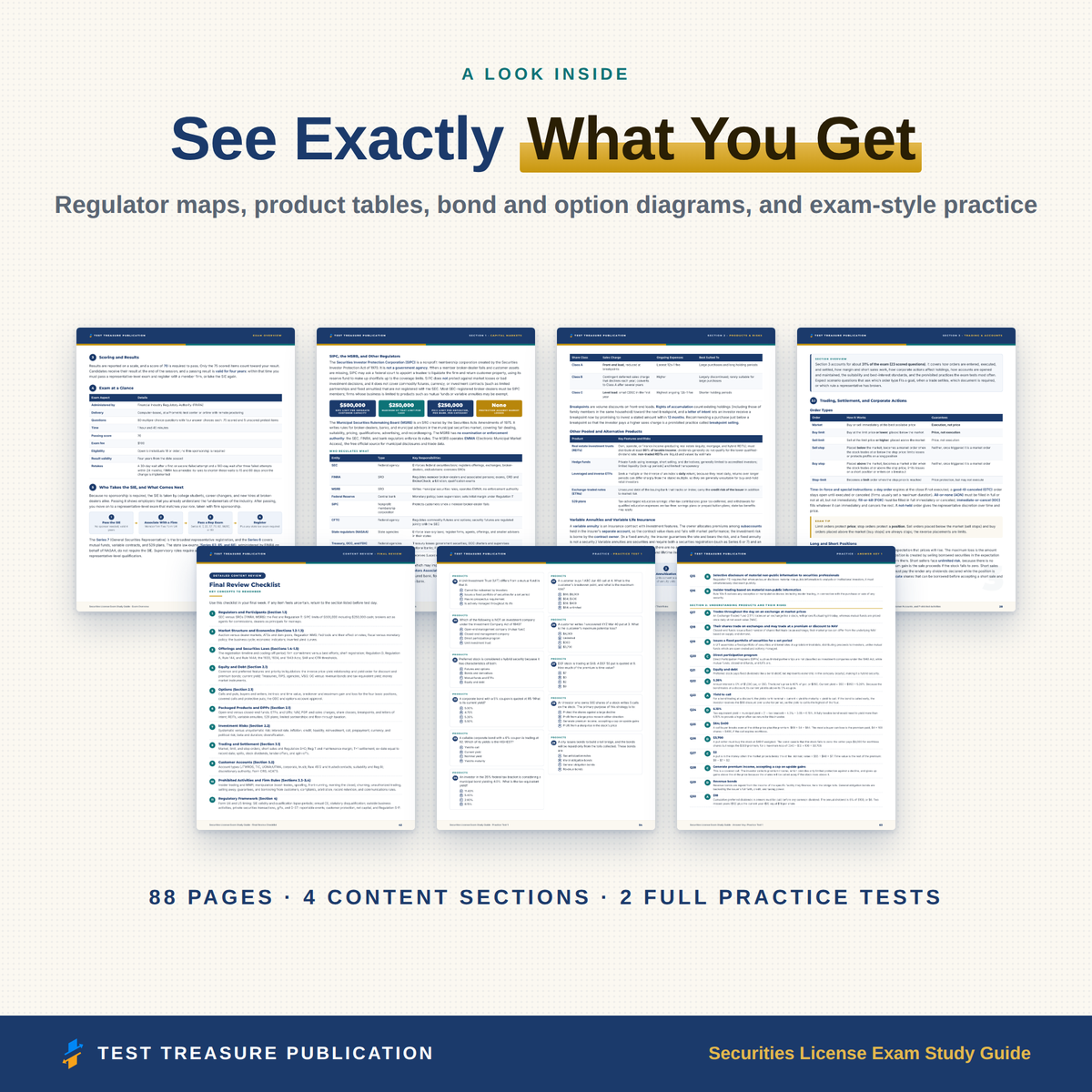 Securities License Exam Study Guide 2026-2027 for the SIE Exam, Stockbroker Exam Prep, Finance Career, 200 Practice Questions, PDF