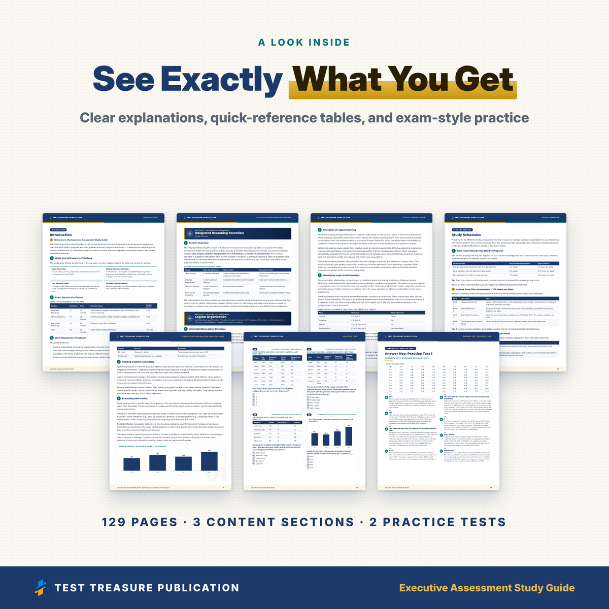 Executive Assessment Study Guide 2026–2027 | GMAC EA Exam Prep for EMBA Admission + 2 Practice Tests, 200 Questions