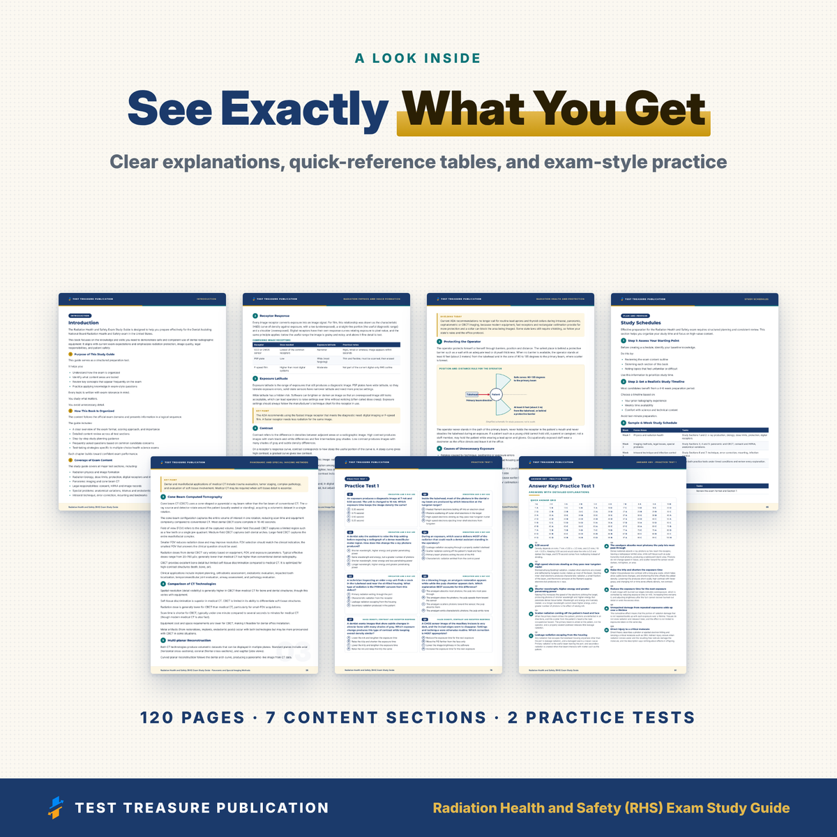 DANB RHS Exam Study Guide 2026–2027 | Radiation Health and Safety Dental Radiography Exam Prep (Digital Download)