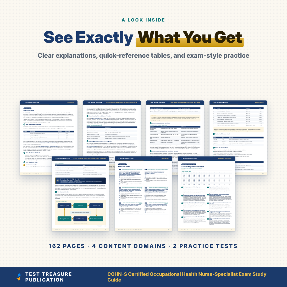 COHN-S Exam Study Guide 2026–2027 | Certified Occupational Health Nurse-Specialist Exam Prep | ABOHN Certification + Practice Tests