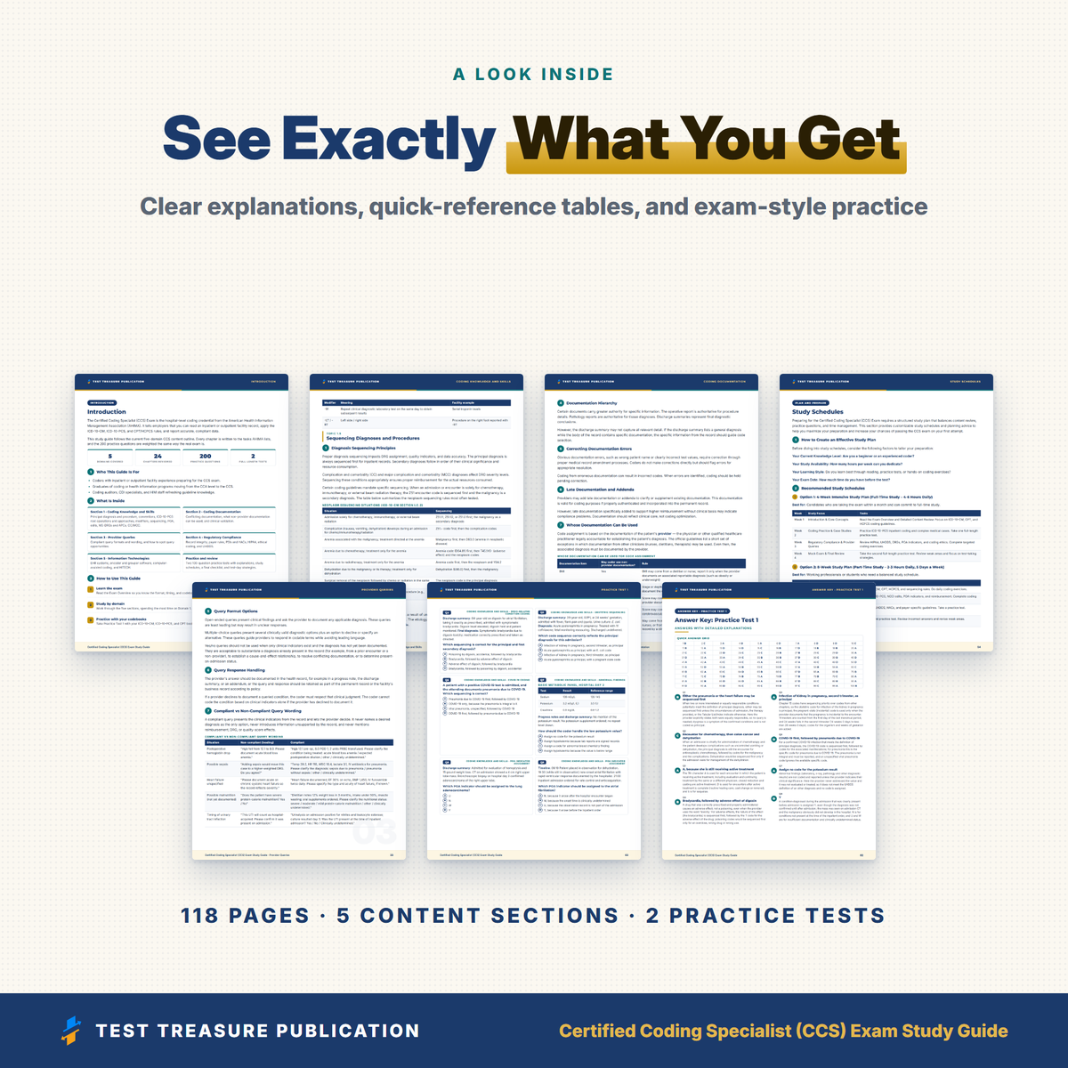 CCS Exam Study Guide 2026–2027 | Certified Coding Specialist Exam Prep with Practice Tests (Digital Download)