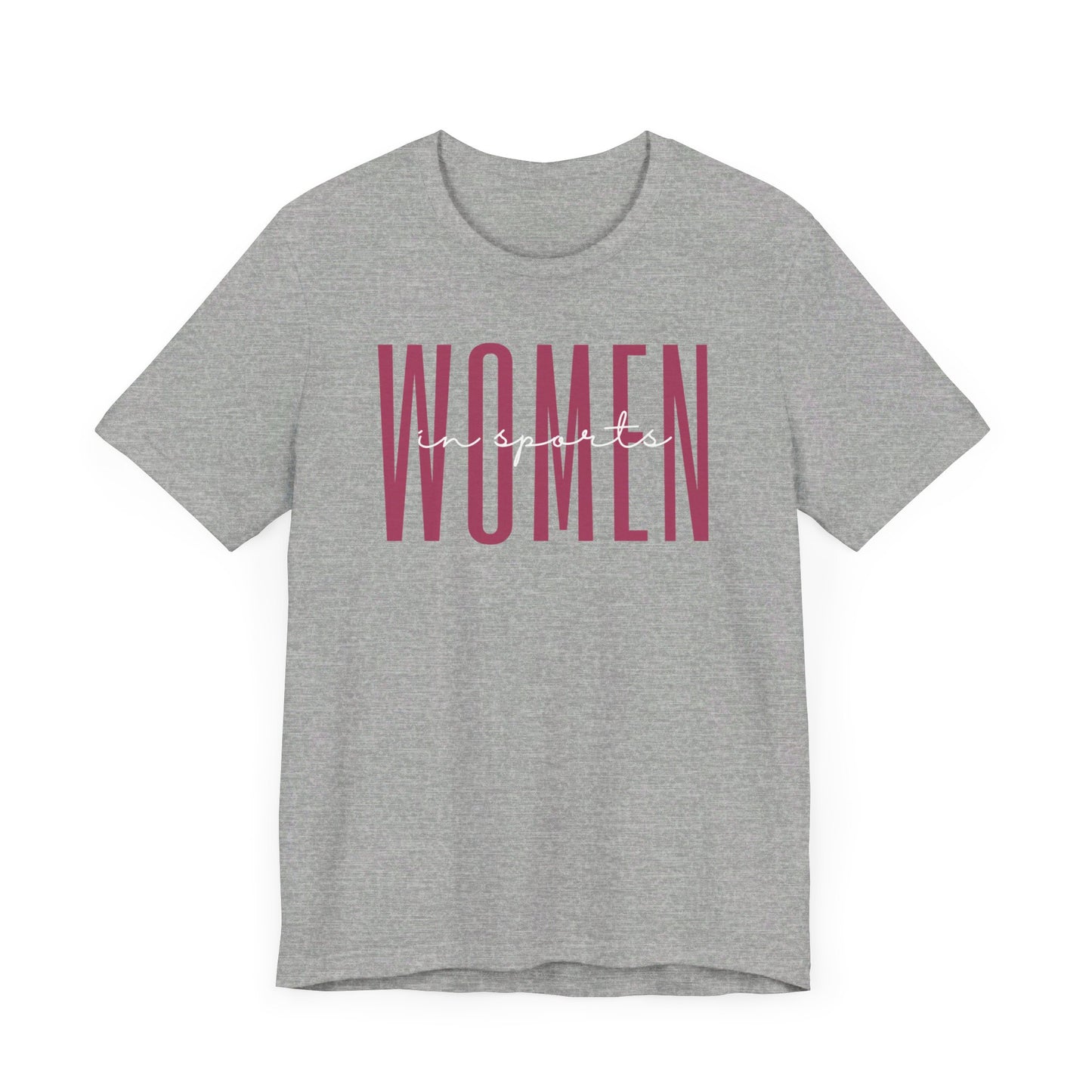 Empowering Women in Sports T-Shirt - Inspirational Gift for Female Athletes, Coaches, and Sports Enthusiasts