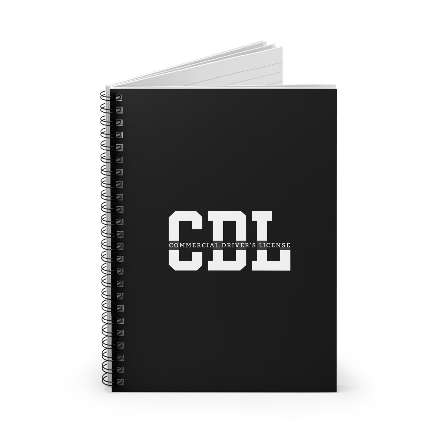 CDL Exam Prep Notebook - Commercial Driver's License Study Journal, Ruled Line