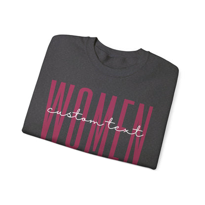 Personalized Women -  Sweatshirt