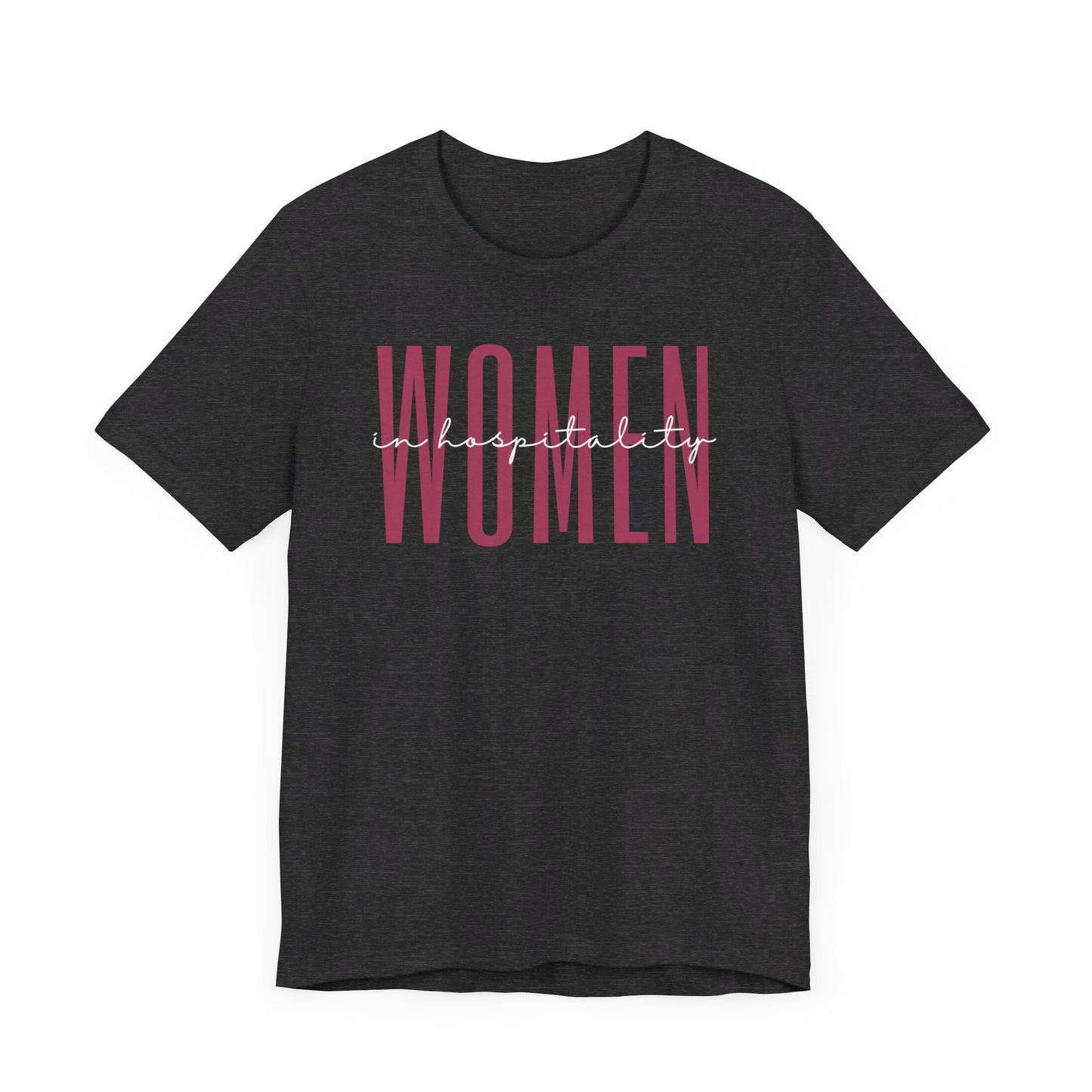 Empowering Women in Hospitality T-Shirt - Inspirational Gift for Female Hoteliers, Managers, and Hospitality Professionals