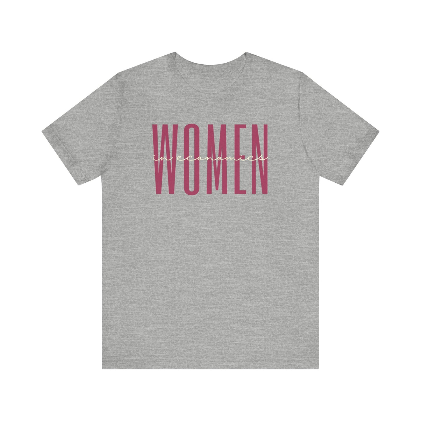 Empowering Women in Economics T-Shirt - Inspirational Gift for Female Economists, Analysts, and Policy Makers