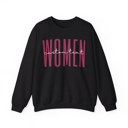 Personalized Women -  Sweatshirt