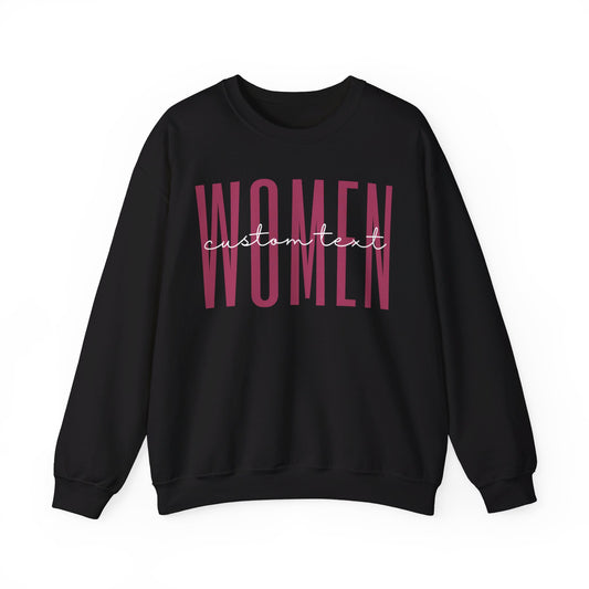 Personalized Women -  Sweatshirt