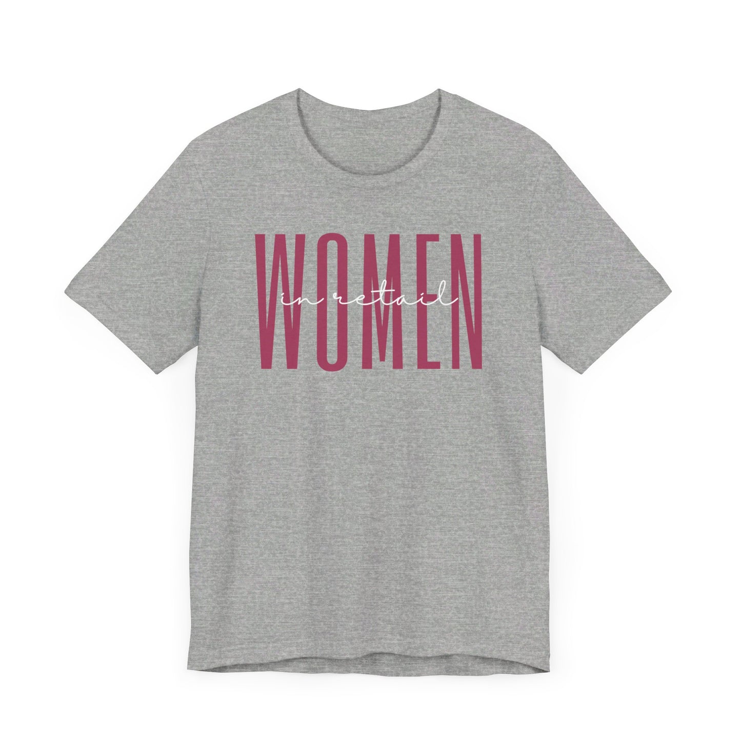 Empowering Women in Retail T-Shirt - Inspirational Gift for Female Retail Managers, Associates, and Professionals