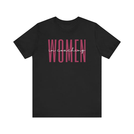 Empowering Women in Coaching T-Shirt - Inspirational Gift for Female Coaches, Mentors, and Leaders