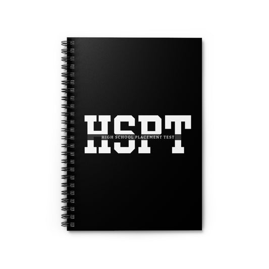 HSPT Prep Notebook - High School Placement Test Study Journal, Ruled Line