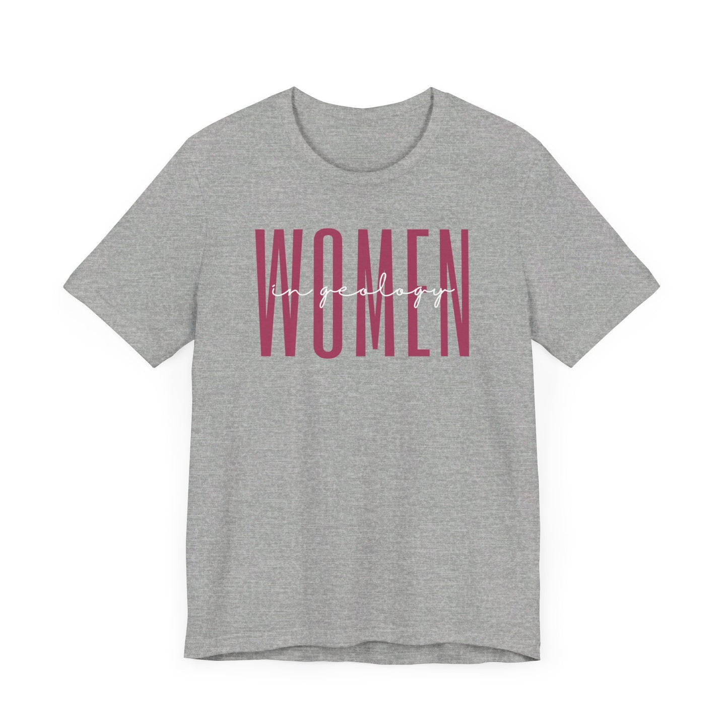 Empowering Women in Geology T-Shirt - Inspirational Gift for Female Geologists, Earth Scientists, and Explorers