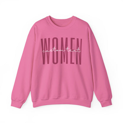 Personalized Women -  Sweatshirt