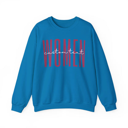 Personalized Women -  Sweatshirt