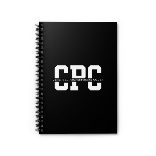 CPC Exam Prep Notebook - Certified Professional Coder Study Journal, Ruled Line