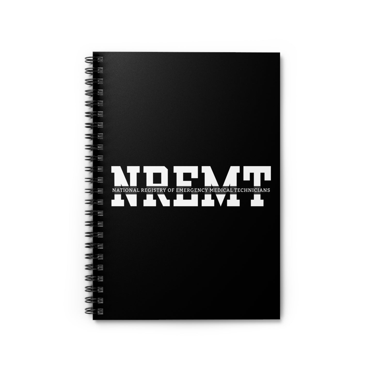 NREMT Exam Prep Notebook - Emergency Medical Technician Ruled Line Study Journal