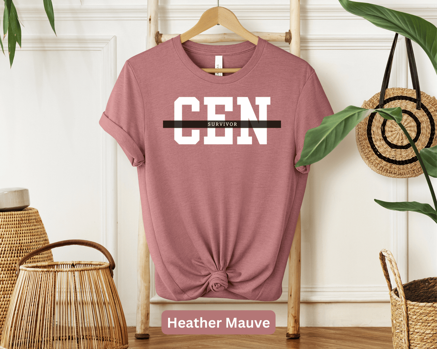 CEN Survivor T-Shirt | Certified Emergency Nurse Tee | ER Nursing Success | Hospital Staff Gift | Emergency Nursing Exam Apparel