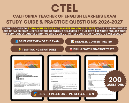 CTEL Exam Study Guide 2026-2027