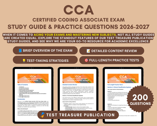 Certified Coding Associate Exam Study Guide 2026-2027