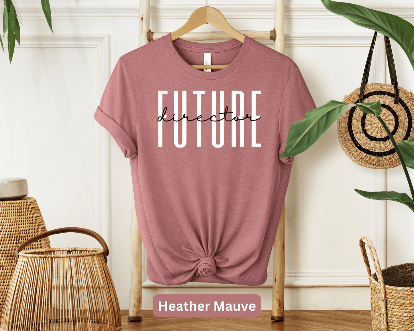 Future Director: Aspiring Leader Tee, Executive Trainee Shirt, Management Professional Top, Corporate Visionary Apparel