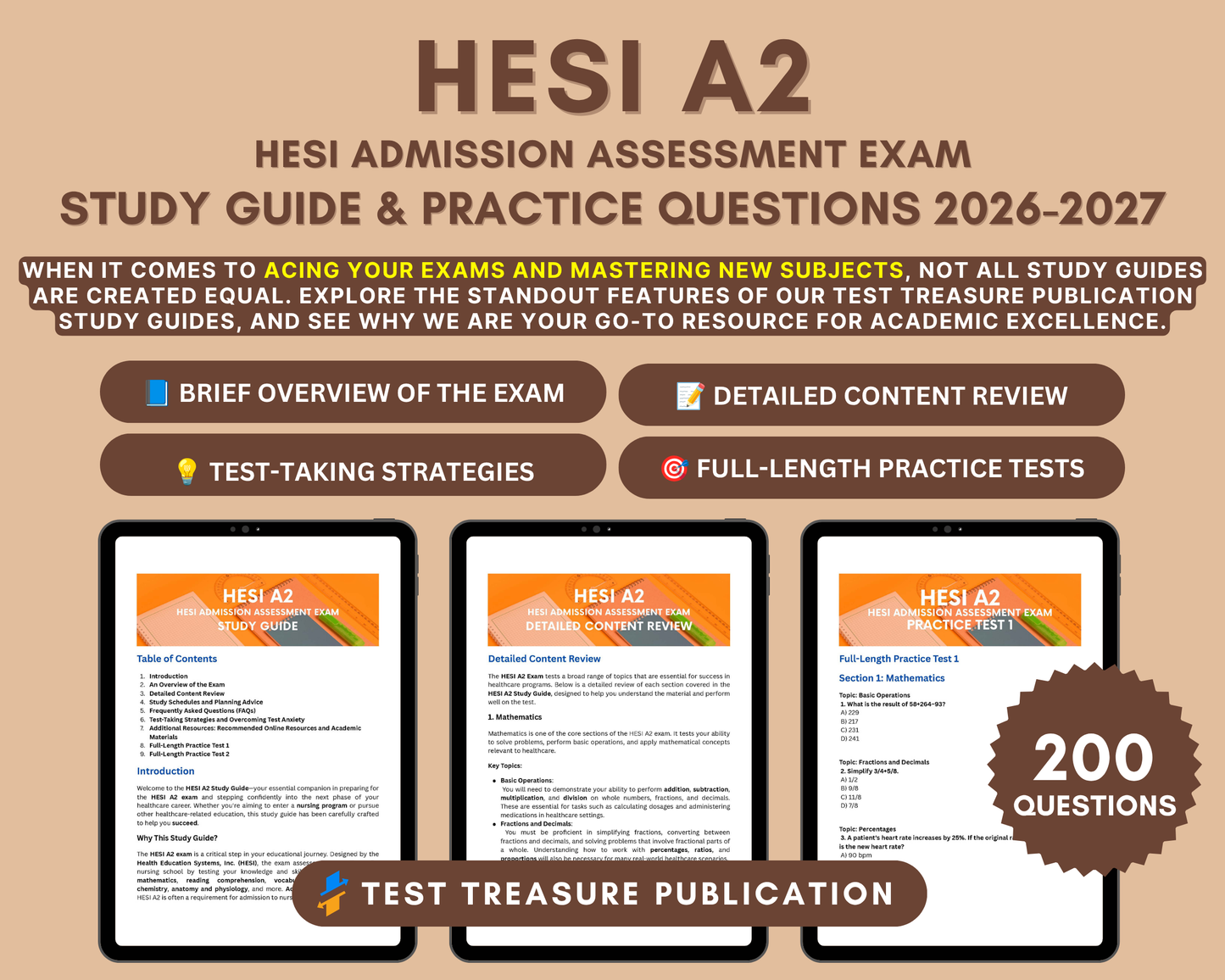 HESI A2 Study Guide 2026-2027