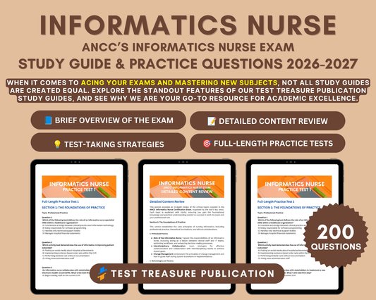 Informatics Nurse Exam Study Guide 2026-2027