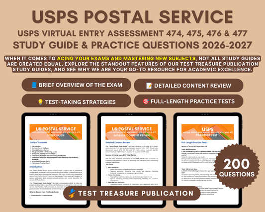 Postal Exam Study Guide 2026-2027