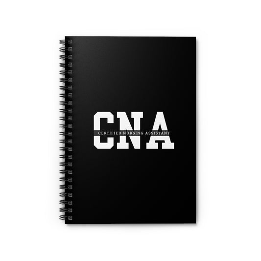 CNA Exam Prep Notebook - Certified Nursing Assistant Study Journal, Ruled Line