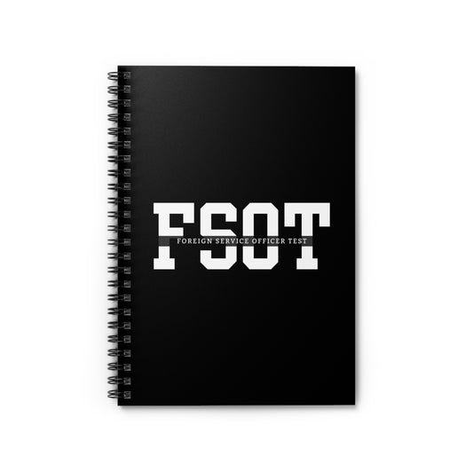 FSOT Prep Notebook - Foreign Service Officer Test Ruled Line Study Journal