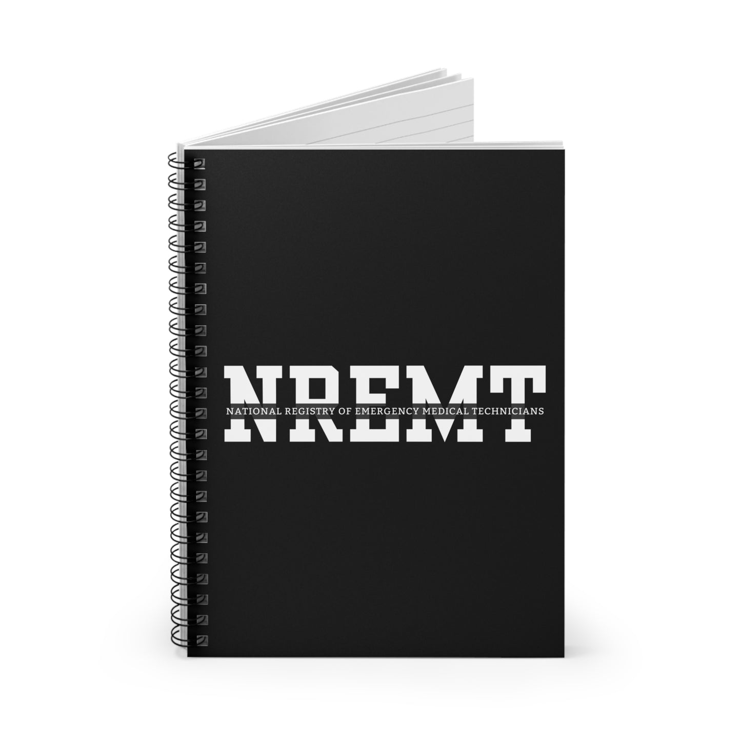 NREMT Exam Prep Notebook - Emergency Medical Technician Ruled Line Study Journal