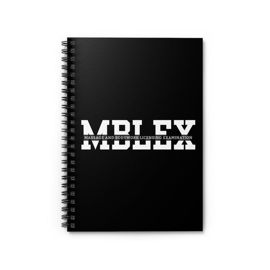 MBLEx Prep Notebook - Massage and Bodywork Licensing Exam Study Journal, Ruled Line