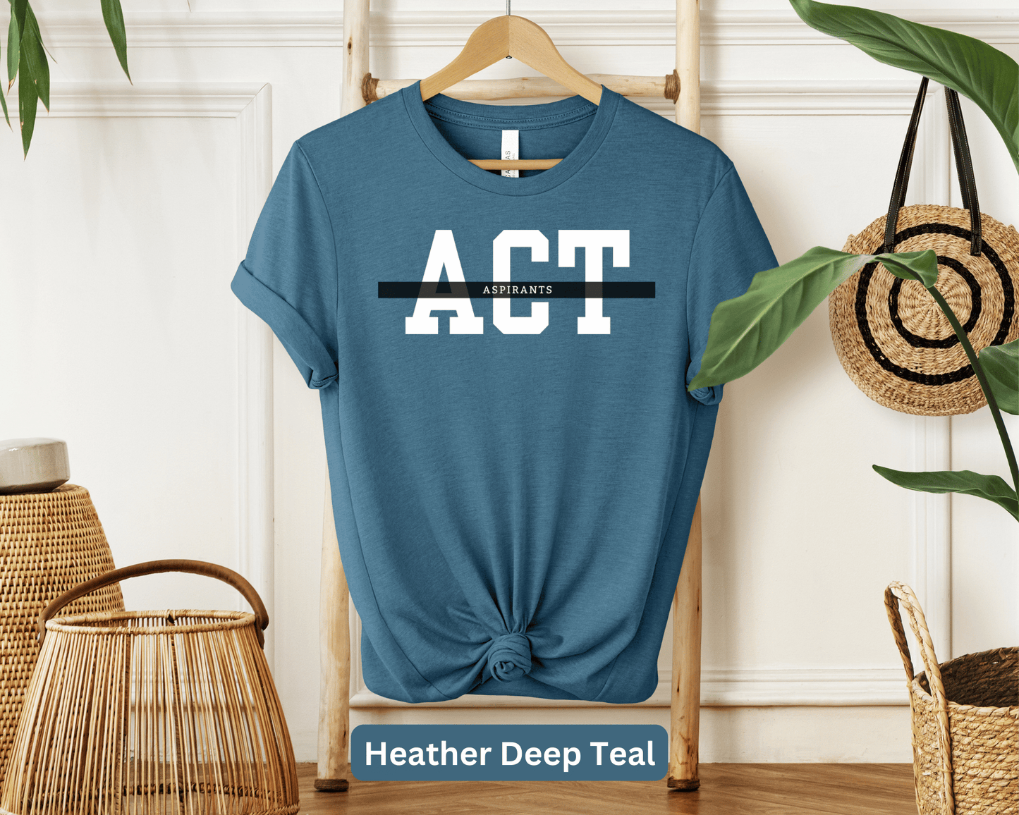 ACT Prep T-Shirt - Ace Your College Entrance Exam with Inspirational Study Gear