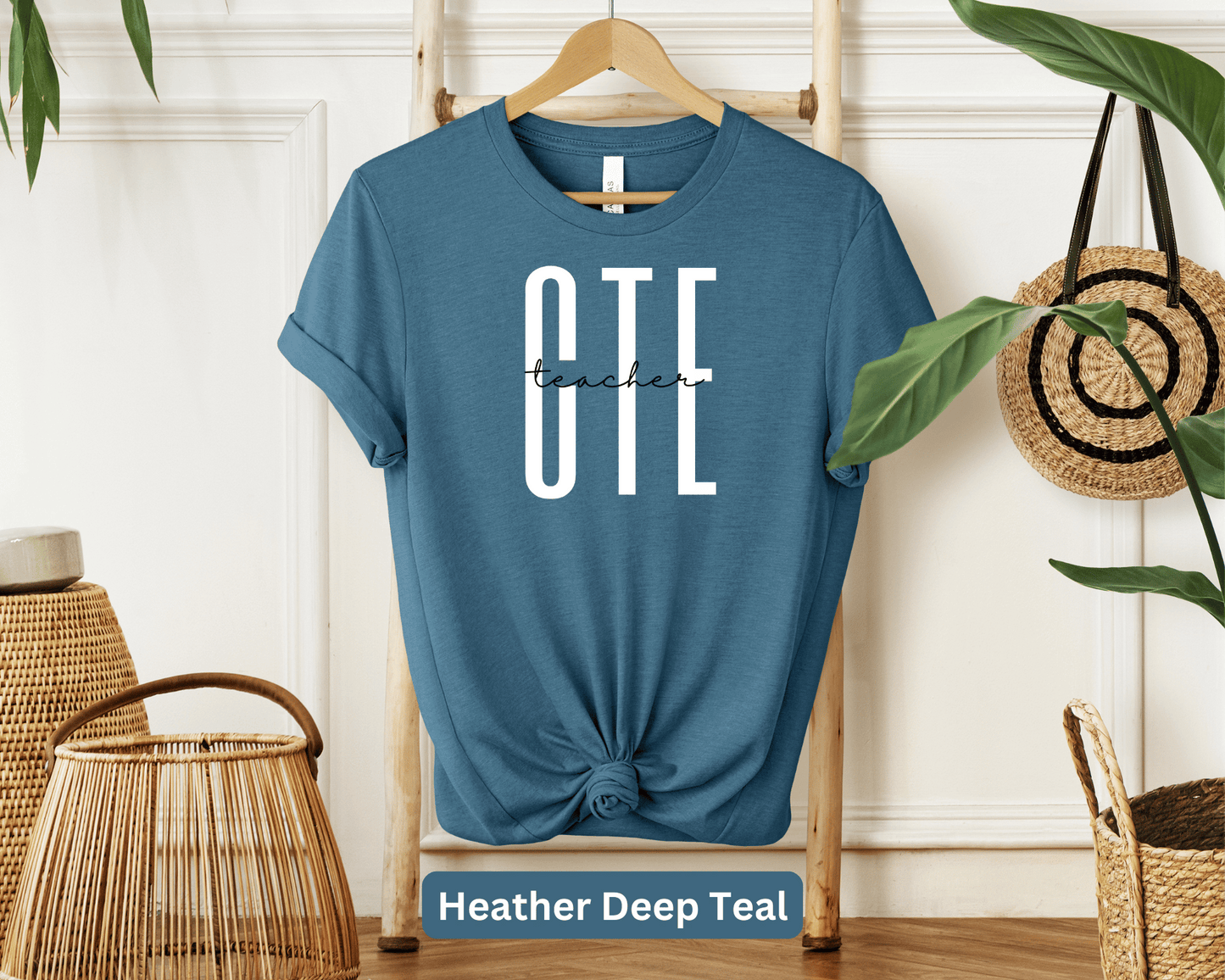 CTE Teacher: Career Technical Education Tee, Vocational Instructor Shirt, Technical Skills Educator Top, CTE Educator Apparel