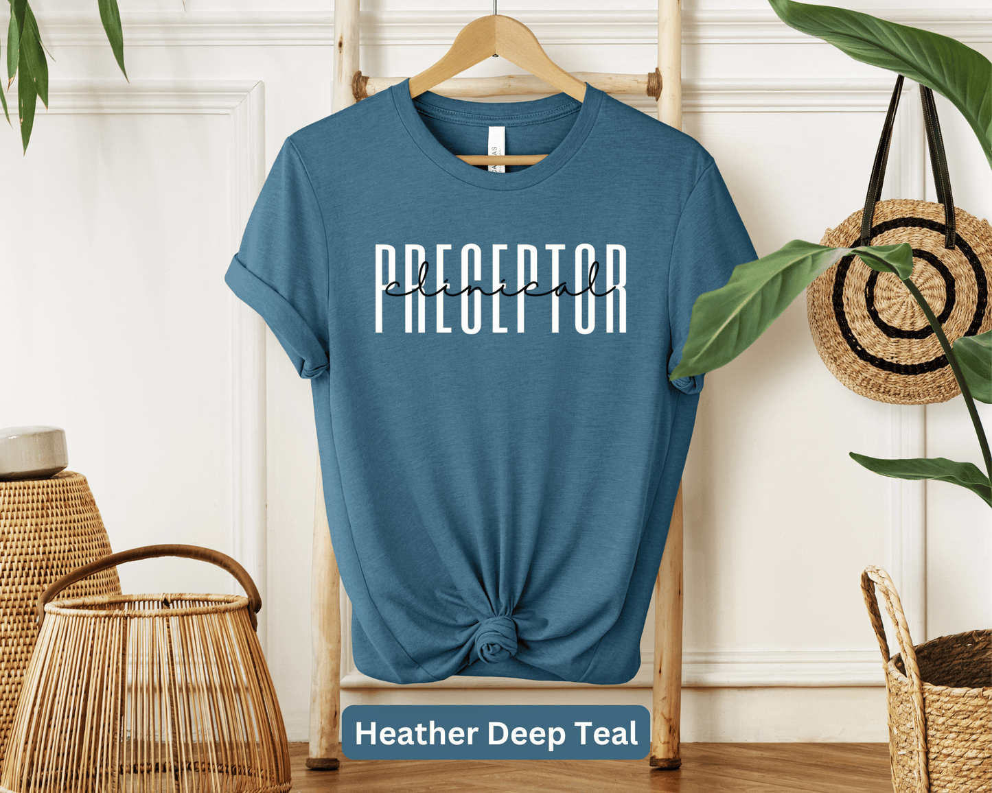 Clinical Preceptor T-Shirt - Mentor Tee - Gift for Clinical Preceptors - Inspirational Healthcare Shirt - Professional Apparel