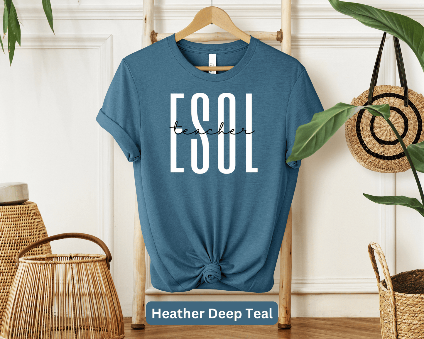 ESOL Teacher Shirt: English for Speakers of Other Languages, Language Educator, Multilingual Instructor, ESL Specialist, Bilingual Education