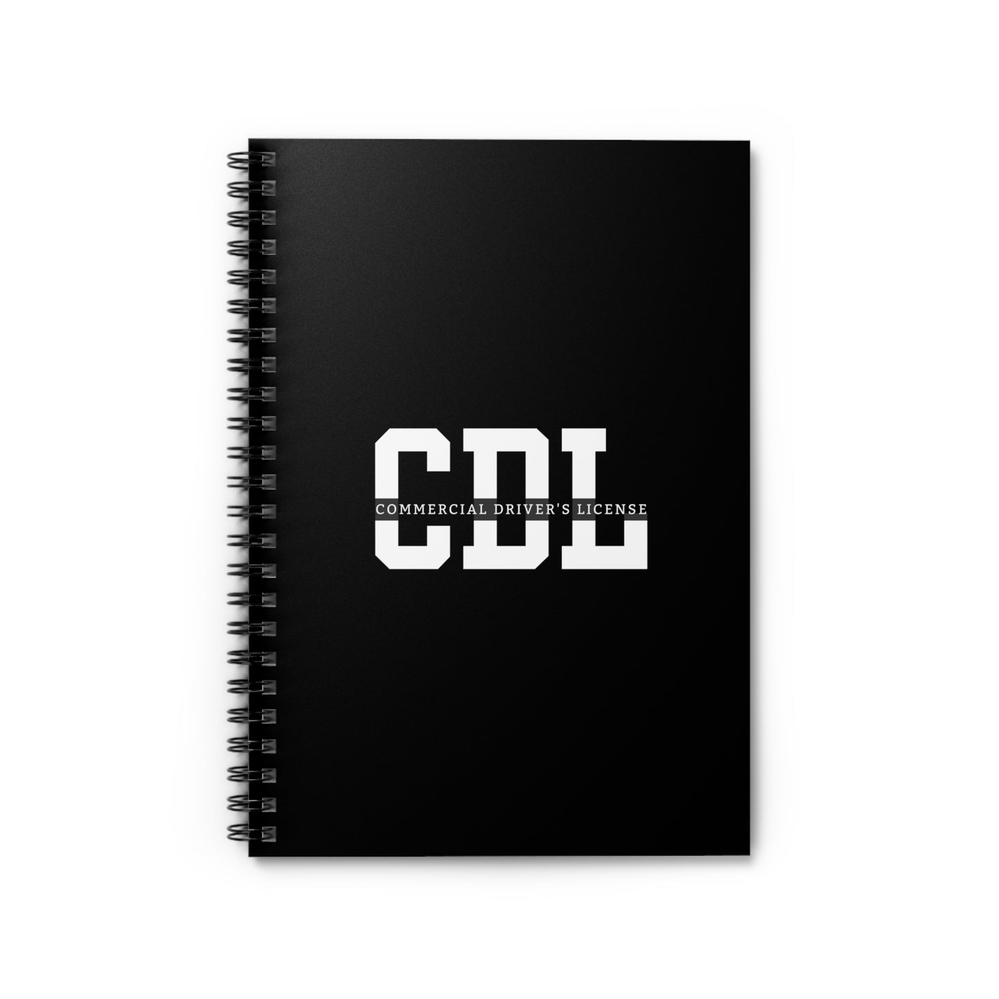 CDL Exam Prep Notebook - Commercial Driver's License Study Journal, Ruled Line