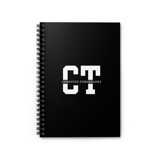 CT Exam Prep Notebook - Computed Tomography Certification Study Journal, Ruled Line