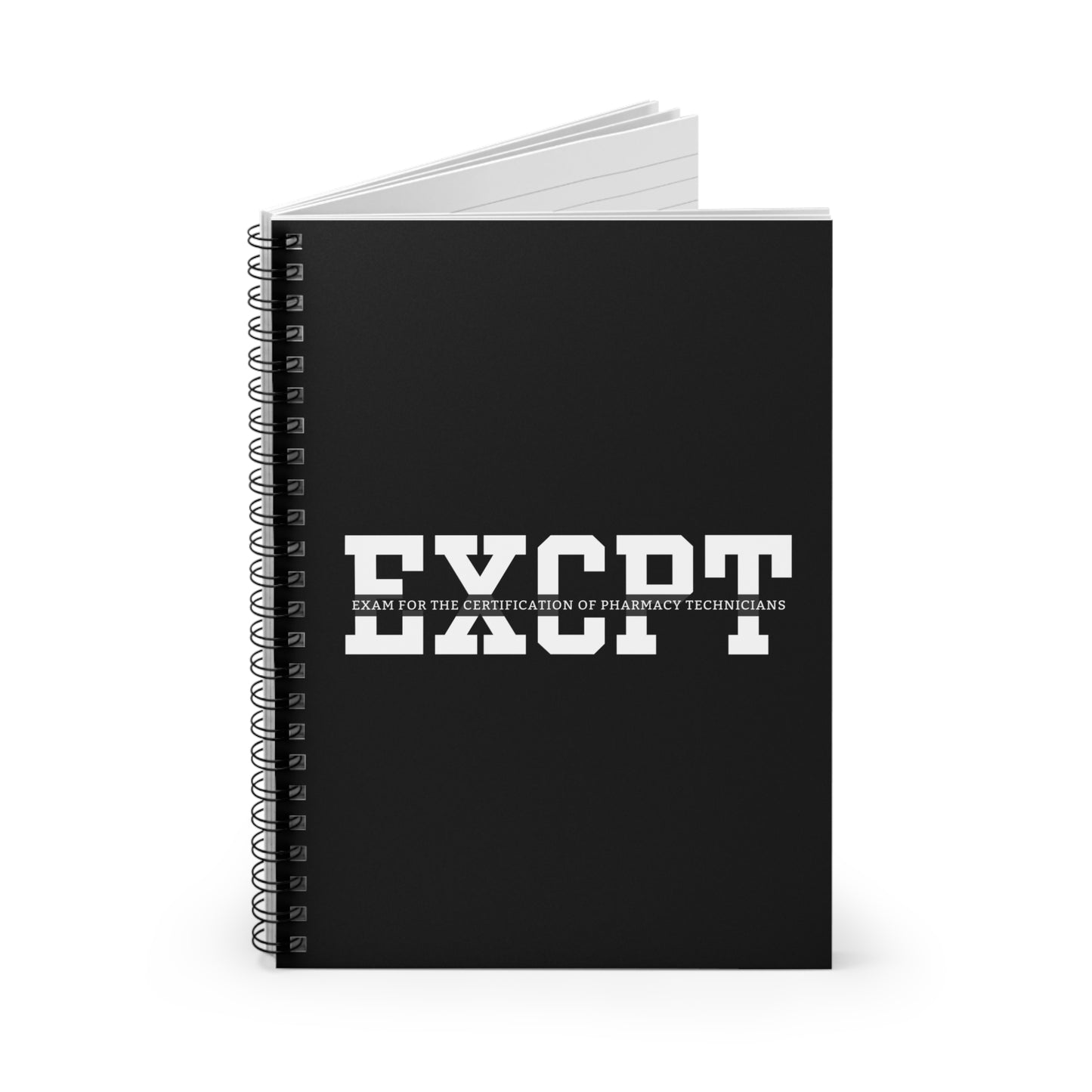 ExCPT Exam Prep Notebook - Pharmacy Technician Certification Study Journal, Ruled Line