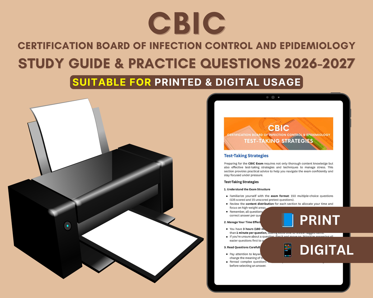 CBIC Exam Study Guide 2026-2027
