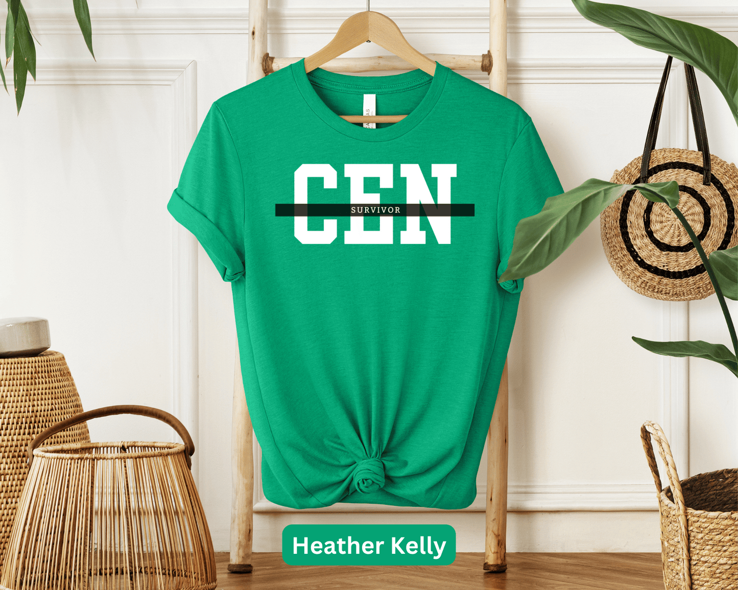 CEN Survivor T-Shirt | Certified Emergency Nurse Tee | ER Nursing Success | Hospital Staff Gift | Emergency Nursing Exam Apparel