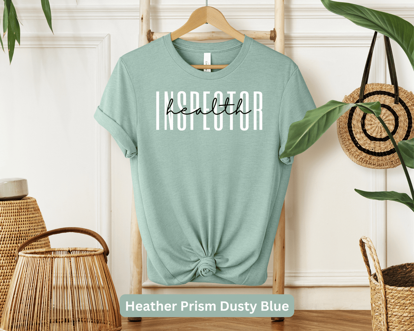 Health Inspector T-Shirt: Public Health Officer Tee, Environmental Safety Shirt, Sanitation Expert Top, Health Regulation Apparel