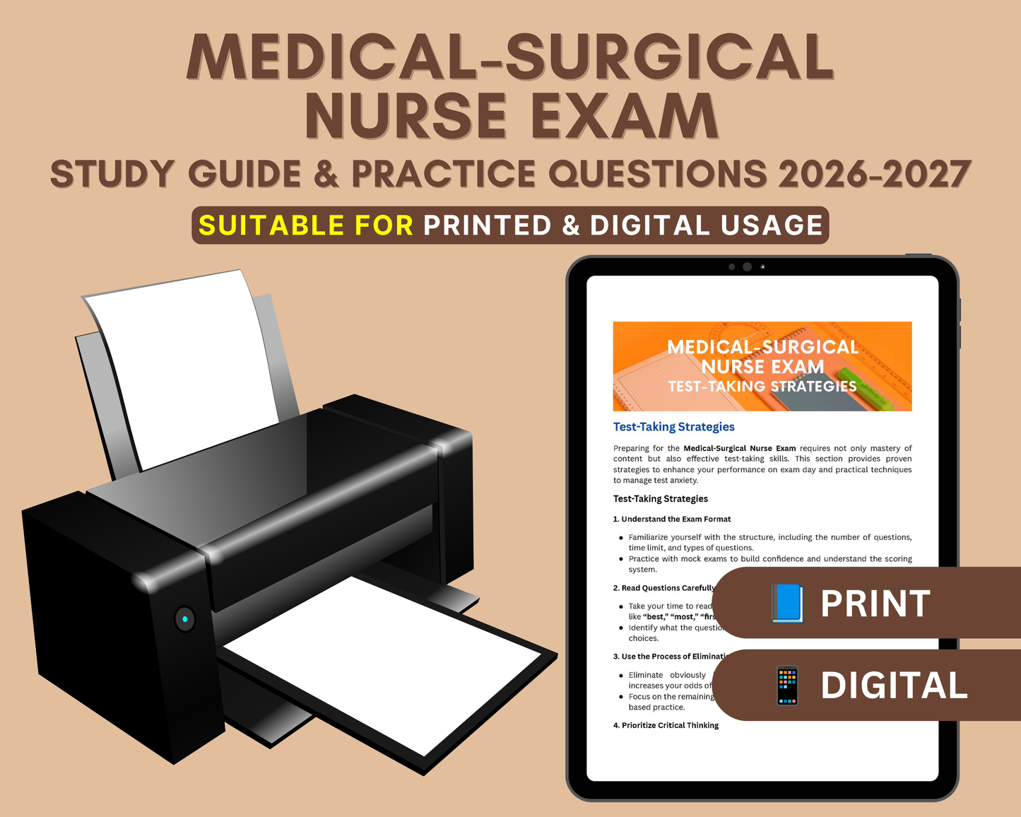 Medical-Surgical Nurse Exam Study Guide 2026-2027