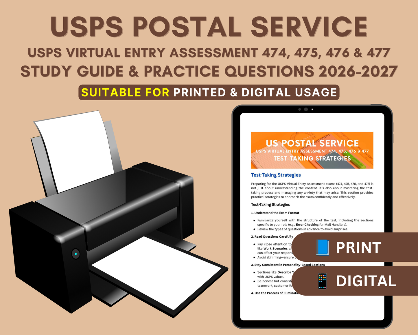 Postal Exam Study Guide 2026-2027