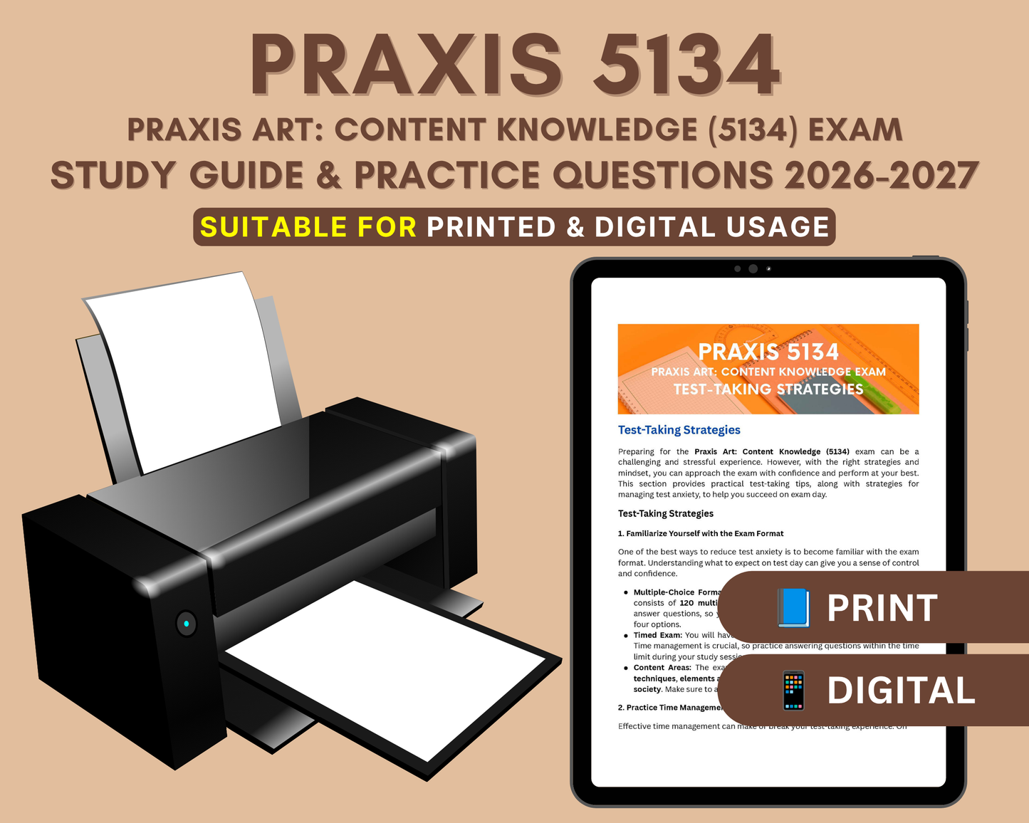 Praxis Art: Content Knowledge (5134) Exam Study Guide 2026-2027