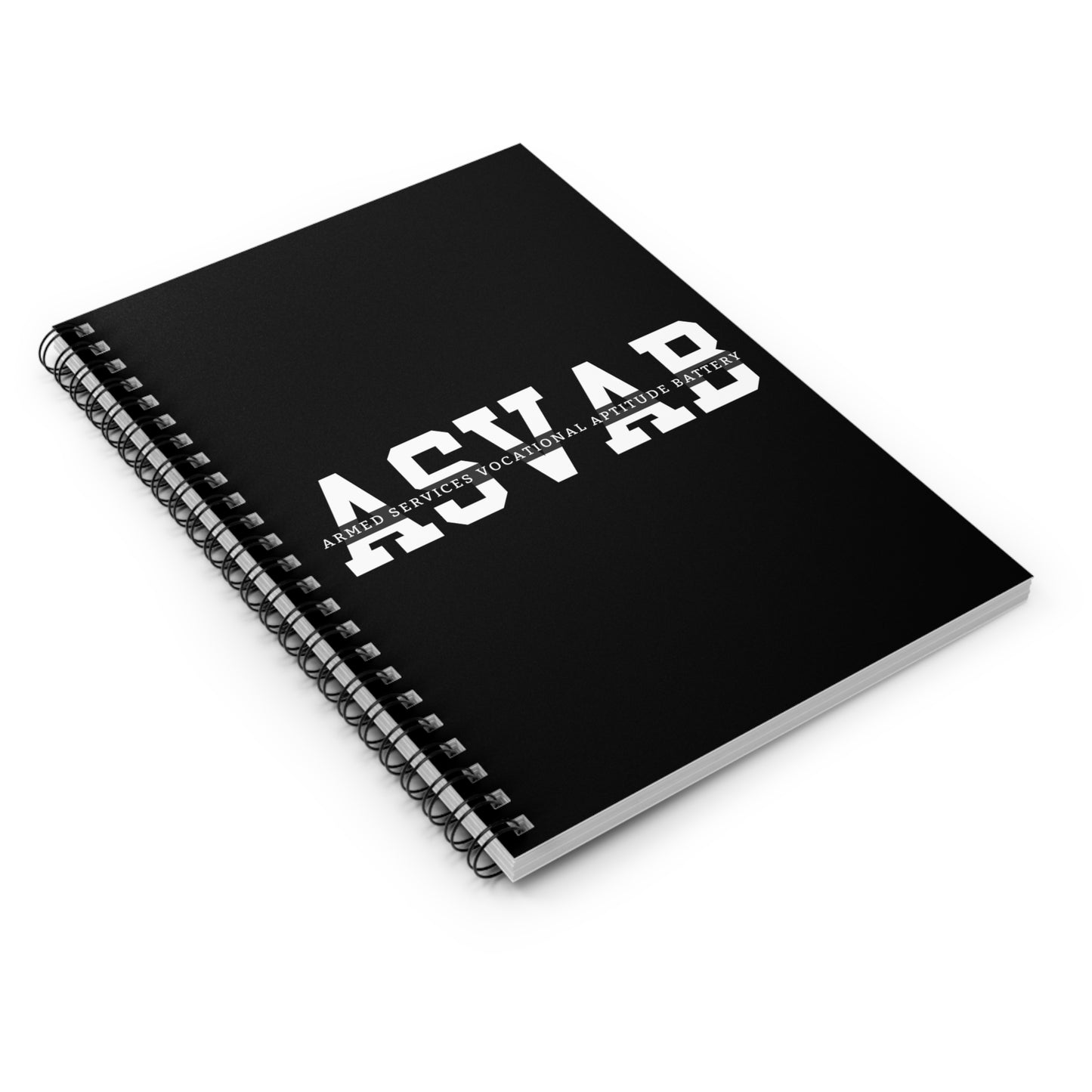 ASVAB Prep Notebook - Armed Services Vocational Aptitude Battery Study Journal