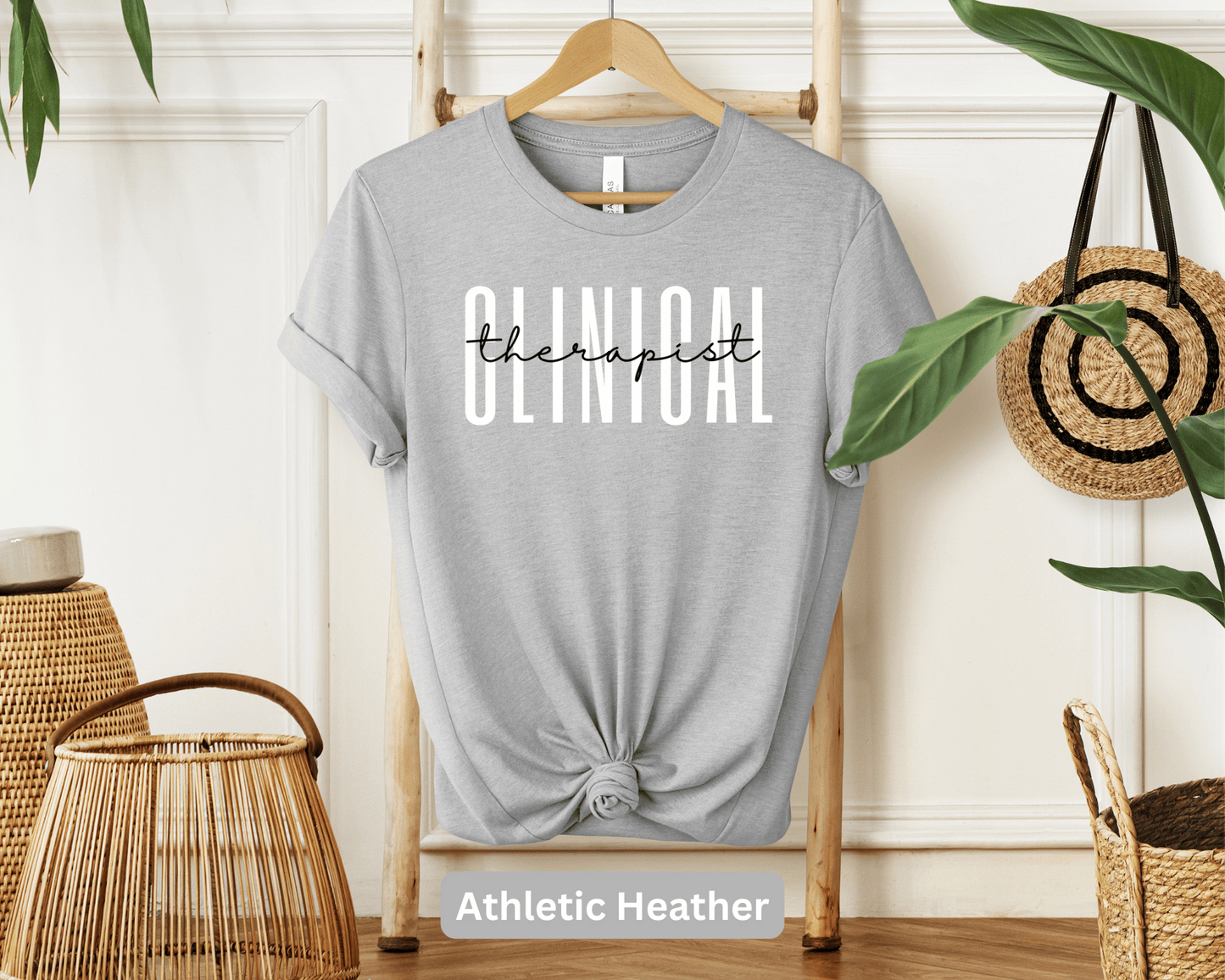 Clinical Therapist T-Shirt - Therapy Gift - Mental Health Apparel - Counseling Tee - Psychology Shirt