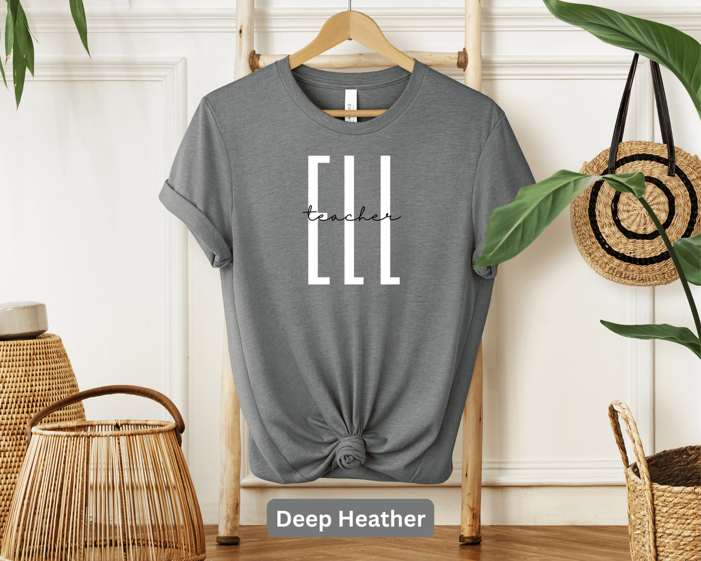 ELL Teacher Shirt: English Language Learner Tee, ESL Teacher Shirt, Bilingual Education, ELL Instructor, Gift for English Language Teachers