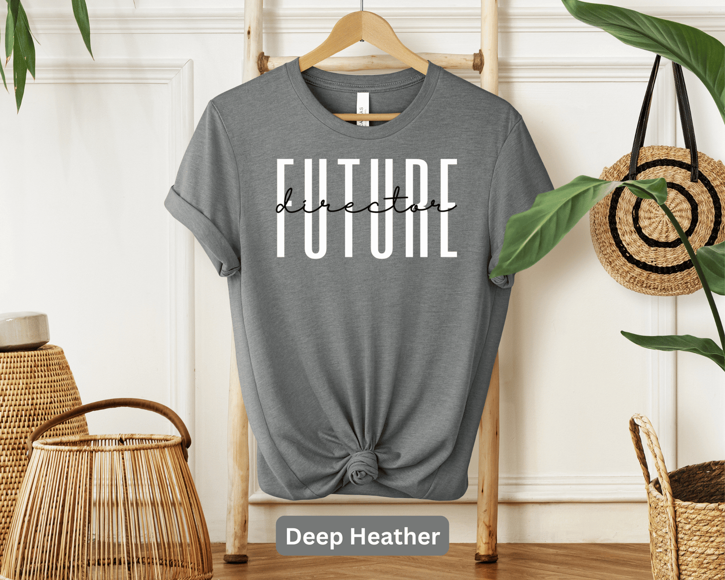 Future Director: Aspiring Leader Tee, Executive Trainee Shirt, Management Professional Top, Corporate Visionary Apparel